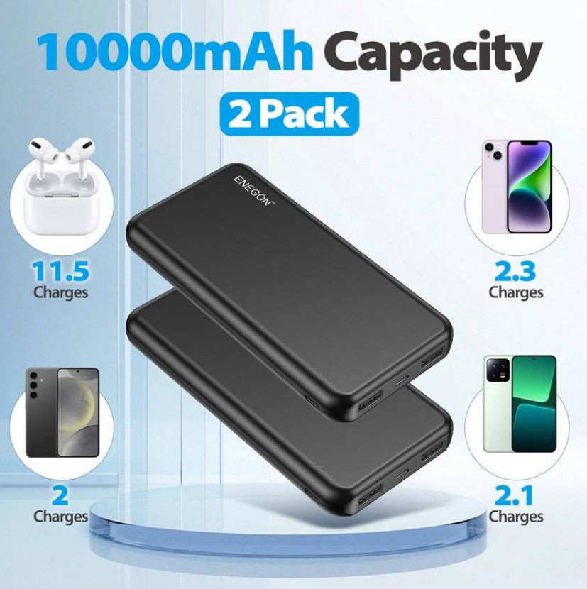Powerbank mit 10000mAh – Tragbares USB-C-Ladegerät