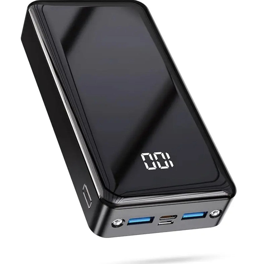 24000mAh Hochkapazitäts-Powerbank, LED-Ladeanzeige, Typ-C-Schnellladung