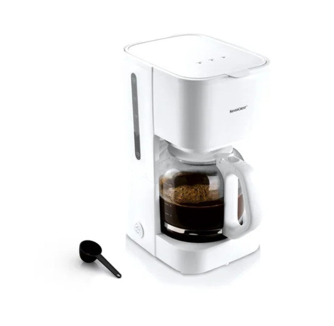 SILVERCREST® KITCHEN TOOLS Kaffeemaschine Kunststoff Good SKMK 1000 D2 (weiß)