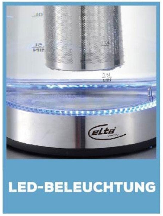 Tee-Filter,LCD-Display Tee-/u.Wasserkocher_Elta 2200W,1,8l,
