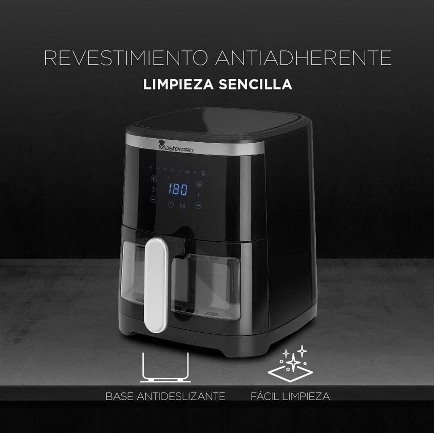 MasterPRO ROCKET 420 - Heißluftfritteuse 1300W 4.2L - 8 Programme