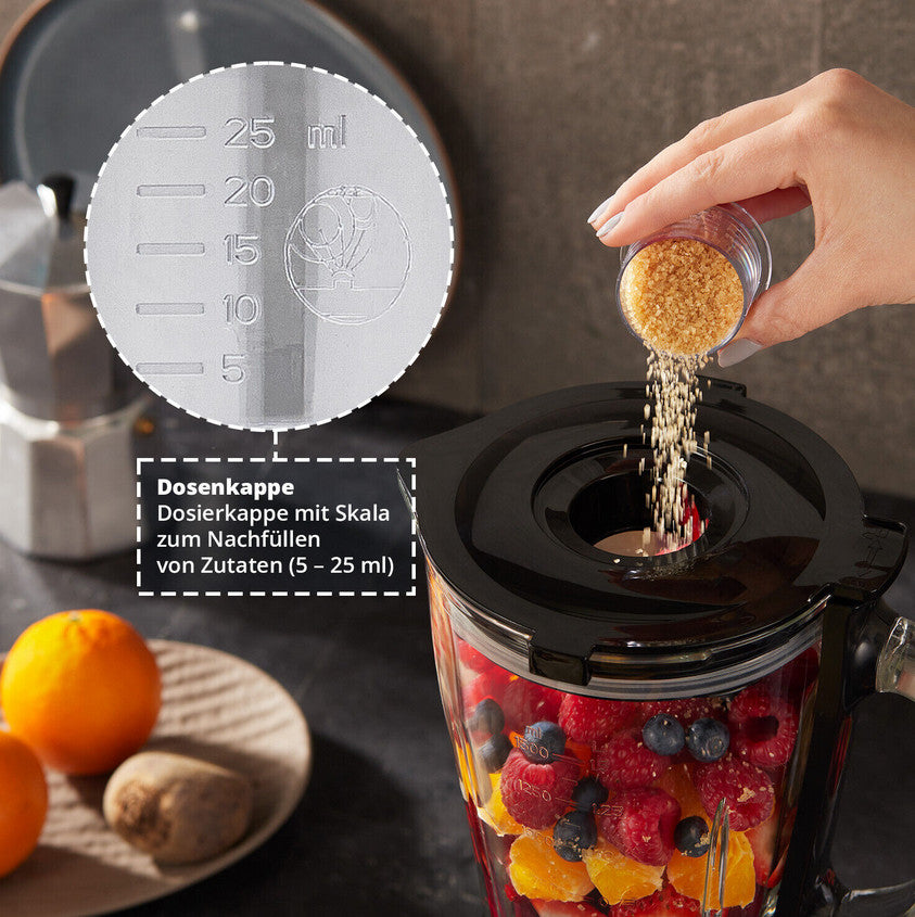 Standmixer ca.500W, Vol.ca.1,5l,Kunststoff.,weiß