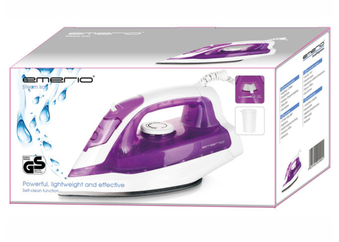 Dampfbügeleisen Elise in Lila/Weiß max. 1600 Watt