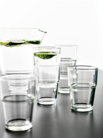 Glas, Klarglas, 17 cl 6 Stück