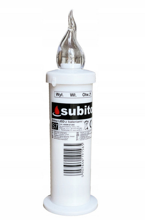 Subito S7 Elektrische LED-Kerze verschiedene Farben