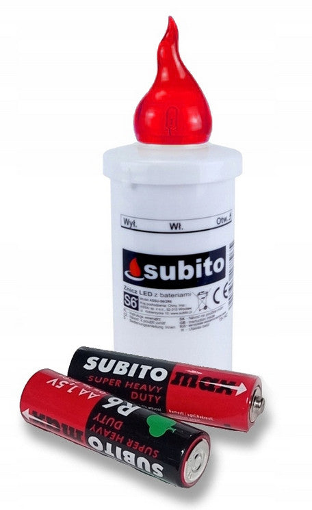 Subito S1 Elektrische LED-Kerze verschiedene Farben