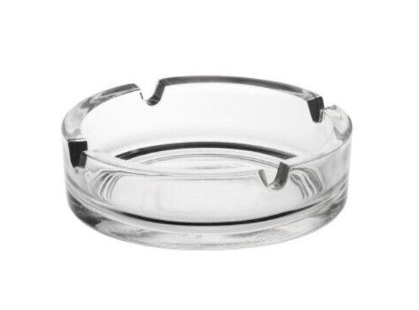 GLAS ASCHENBECHER 10,7 CM RUND TRANSPARENT ASCHENBECHER
