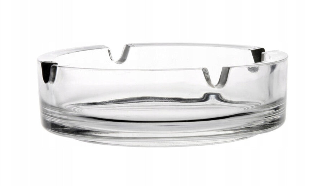 GLAS ASCHENBECHER 10,7 CM RUND TRANSPARENT ASCHENBECHER