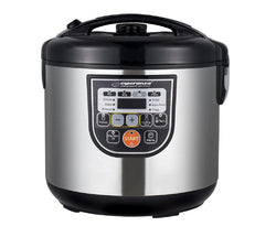 Multikocher 5 L, 860 W, 11 Programme, Antihaft, Edelstahl, Schwarz