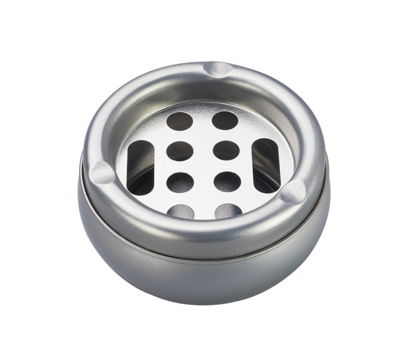 Aschenbecher Metall, silber