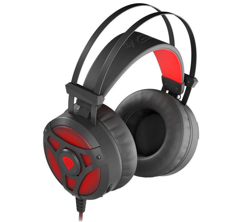 GENESIS NEON 360 Kopfhörer Kabelgebunden Kopfband Gaming Schwarz