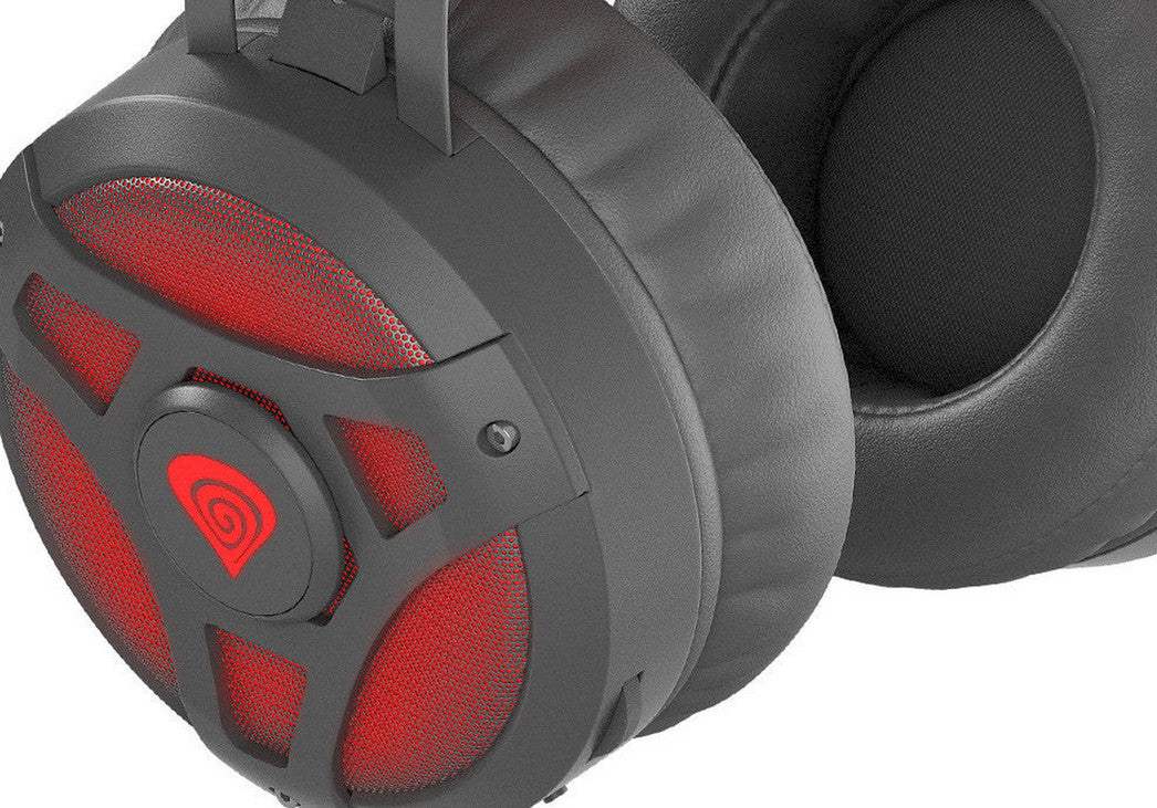 GENESIS NEON 360 Kopfhörer Kabelgebunden Kopfband Gaming Schwarz