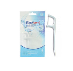 Zahnseidesticks Elina 8cm 25Stück