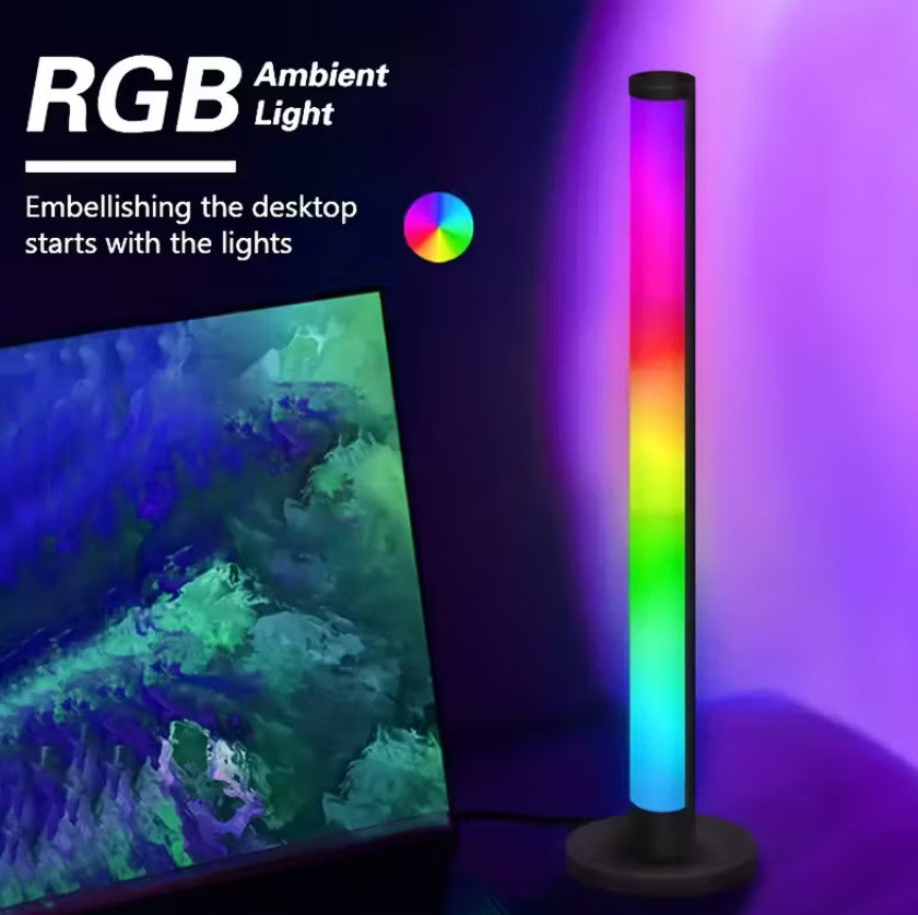 2 Stück NBBUFF RGB+IC LED-Schreibtischlampen, USB-betrieben