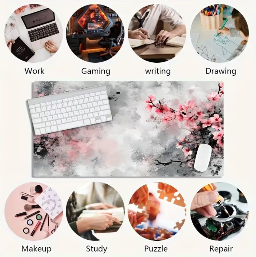 Große Kirschblüten-Gaming-Mauspad (40 * 90 ) cm