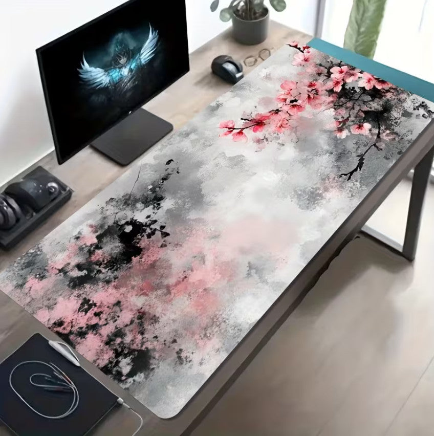Große Kirschblüten-Gaming-Mauspad (40 * 90 ) cm