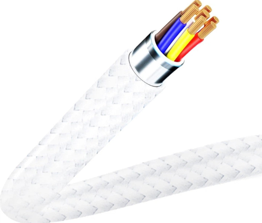 Kabel 3MK NYLON  Typ-C auf Typ-C 1 m