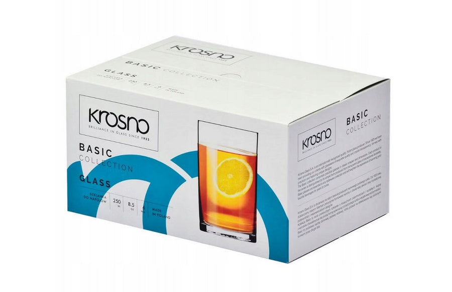 Einfache Teegläser, Standardgröße 250/270 ml
