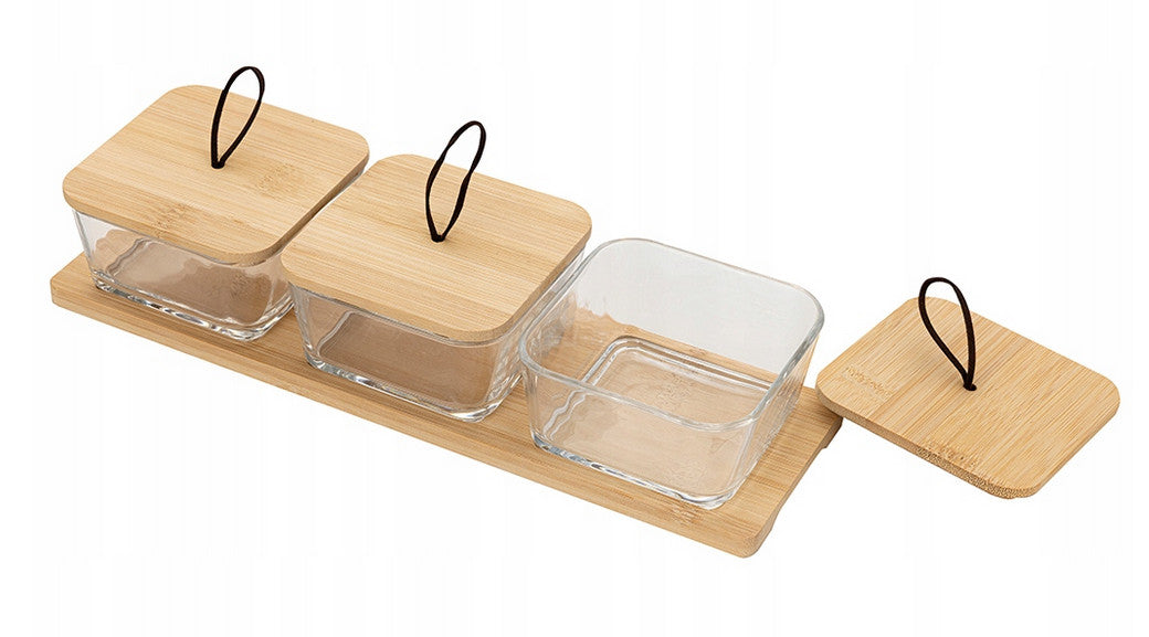 3er-Set Schüsseln für Dips, Snacks und Saucen