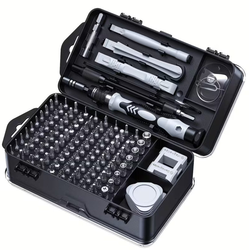 115-in-1 Verbessertes Schraubendreher-Set mit starkem Magne