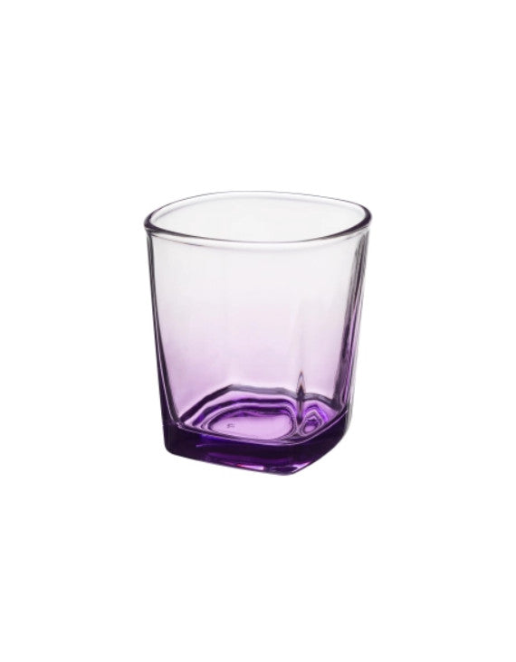 6St TRINKGLAS, FARBIGES GLAS, 250 ml