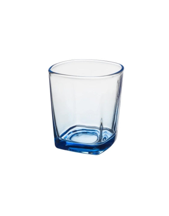 6St TRINKGLAS, FARBIGES GLAS, 250 ml