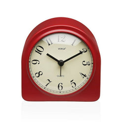 Uhr aus  Kunststoff Versa Luxa Rot