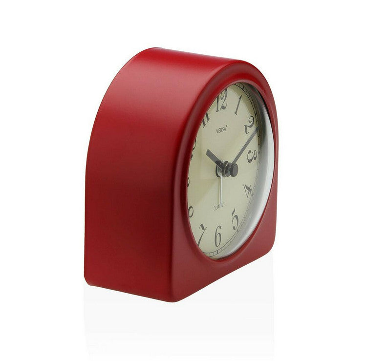 Uhr aus  Kunststoff Versa Luxa Rot