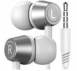 Kabelgebundene In-Ear-Kopfhörer mit Mikrofon, 3,5-mm-Klinkensteckerkabel für Mobiltelefone