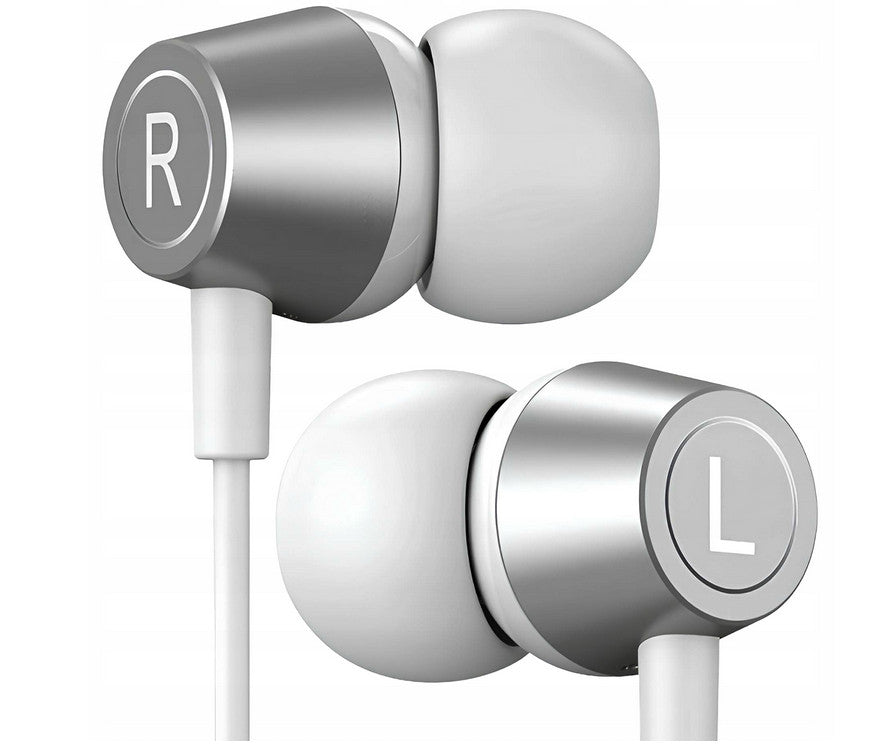 Kabelgebundene In-Ear-Kopfhörer mit Mikrofon, 3,5-mm-Klinkensteckerkabel für Mobiltelefone