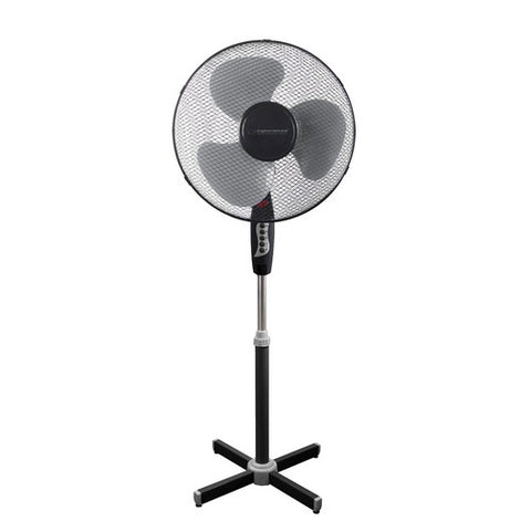 Bodenventilator Esperanza EHF001KE Weiß Schwarz 50 W