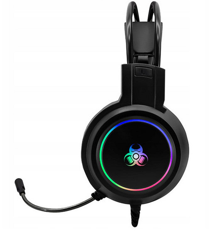 Tracer Gamezone Gaming-Kopfhörer mit Mikrofon und RGB-Hintergrundbeleuchtung