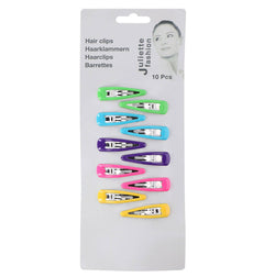 Haarspangen Farbe, 10 Stk