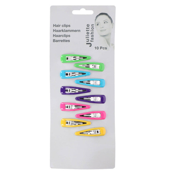 Haarspangen Farbe, 10 Stk