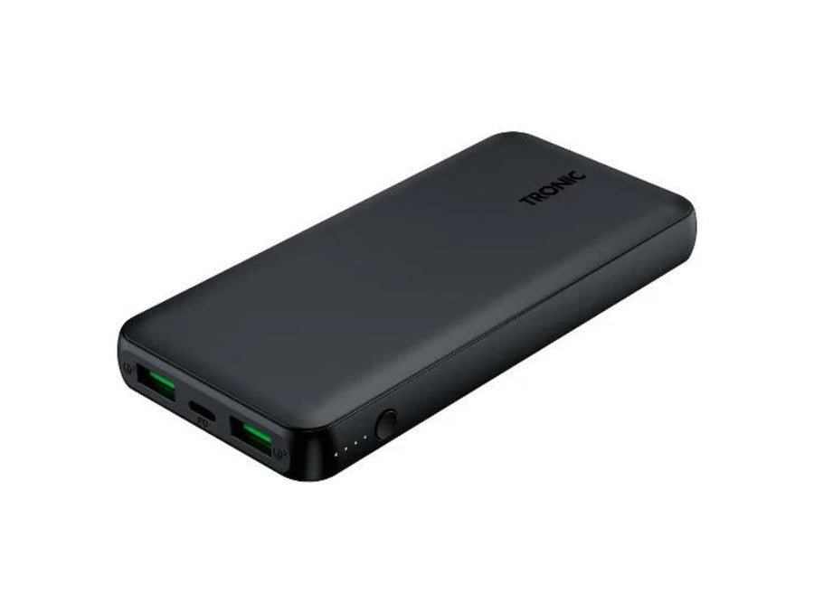 Tronic 10000 mAh Powerbank Schwarz