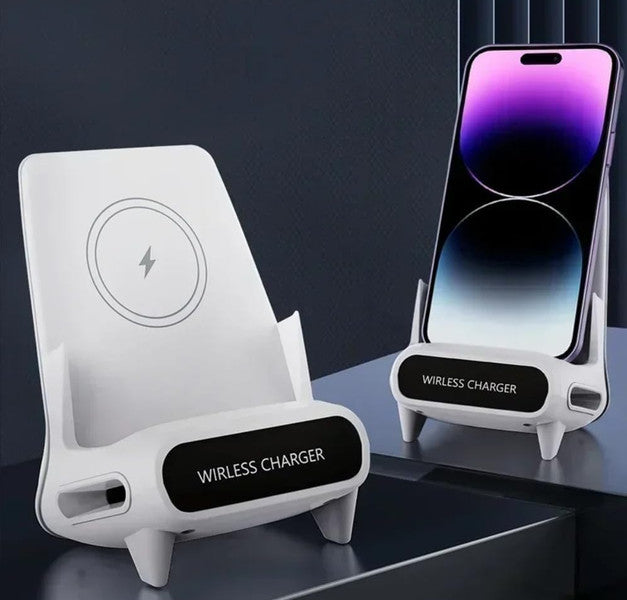 Kabellose Ladestation & Halterung für Mobiltelefone