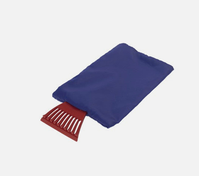 EISKRATZER MIT FLEECE HANDSCHUHE L=300/240 MM, FARBENMIX