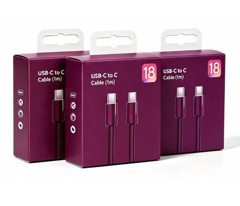 Original 60W Typ-C-Webkabel für iPhone 18 17 16 15 Pro Max