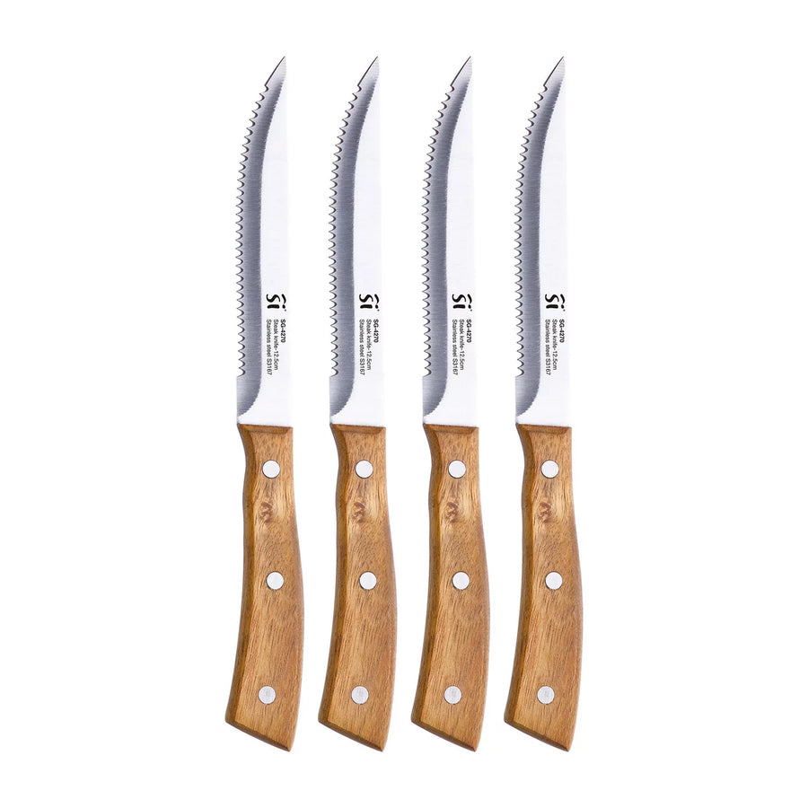 Steakmesser COMPACT Silber