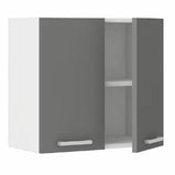 Kücheneinheit 60 x 31 x 55 cm Grau Melamine PVC Eg