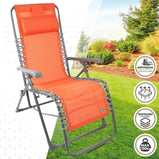 Solseng Aktive Textilene Orange 160 x 76 x 52 cm