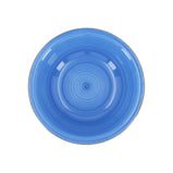 Salatschüssel Quid Vita aus Keramik Blau (23 cm) (Pack 6x)