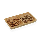Tablett für Snacks Versa Bambus 10 x 2 x 17,5 cm