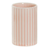 Zahnbürstenhalter DKD Home Decor Rosa Kunststoff Steingut 7,2 x 7,2 x 11,5 cm