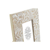 Fotorahmen DKD Home Decor Weiß natürlich Kristall Mango-Holz Indianer 20 x 1,3 x 25 cm