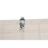 Rollo DKD Home Decor Lackierung Weiß Bambus 120 x 2 x 230 cm