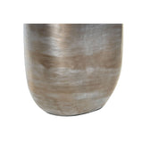 Vase DKD Home Decor 17 x 9 x 47 cm Kristall Aluminium Bunt Moderne