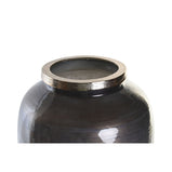 Vase DKD Home Decor Kristall Aluminium Bunt 29 x 29 x 52 cm Moderne