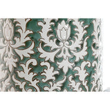 Vase Home ESPRIT Weiß grün Porzellan 20 x 20 x 25 cm