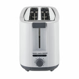 Toaster EDM White Design Doppelnut 1400 W